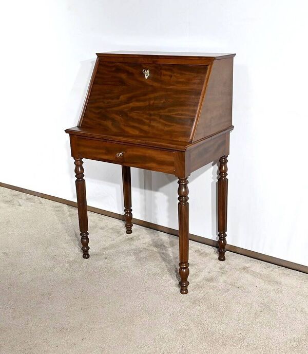 Petit Bureau de Dame en Acajou, époque Louis-Philippe – 1ère partie XIXe