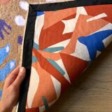 Tapis tufté à la main