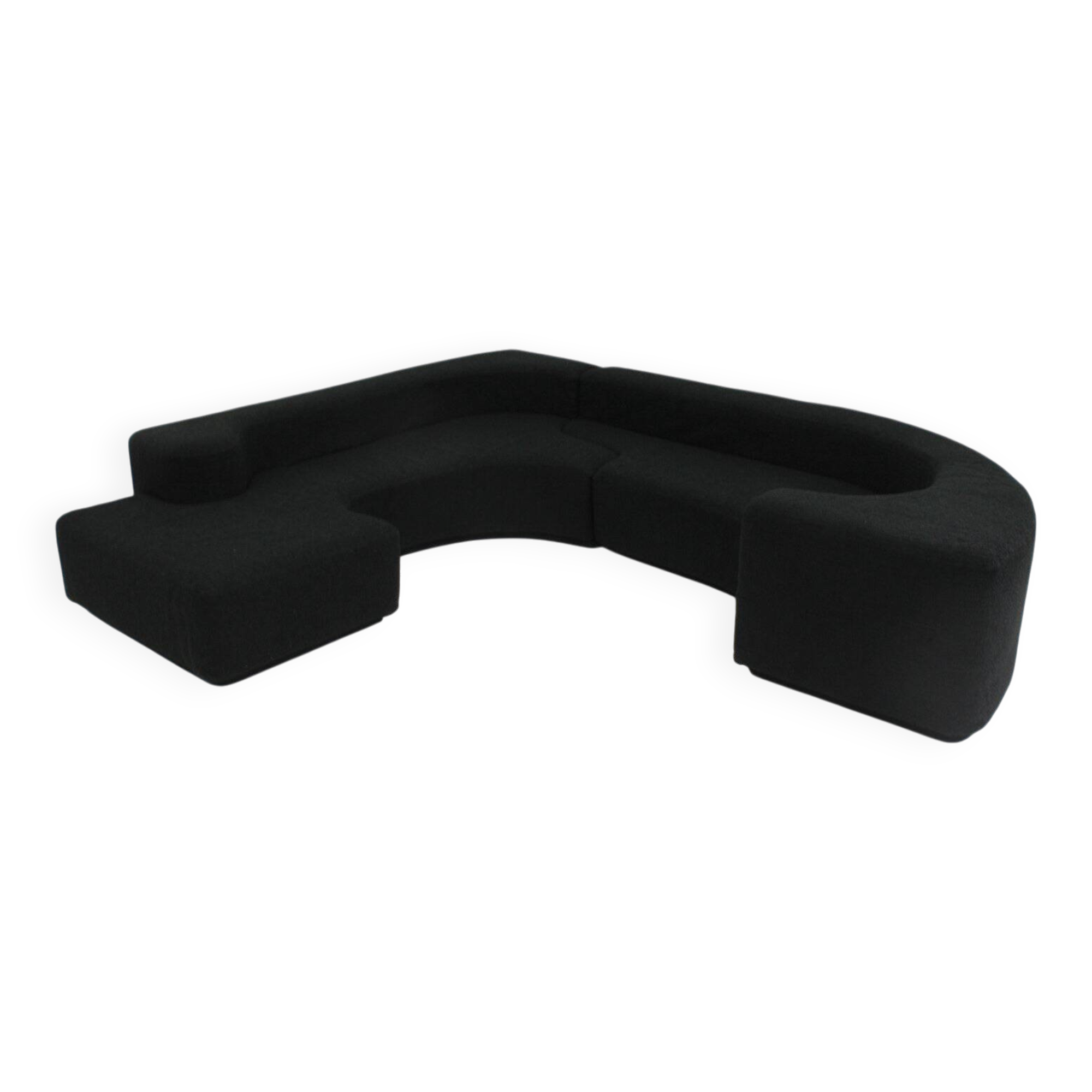 Vintage Lara modular sofa designed by Pamio, Toso and Massari for Stilwood 1968