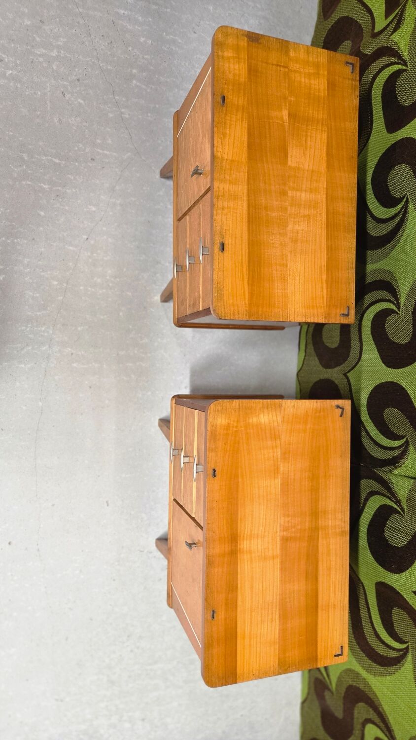 1960 vintage bedside table.