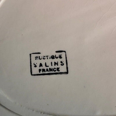 Faience dish Salins