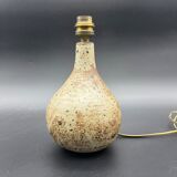 Ceramic lamp gres pyrite pear shape style