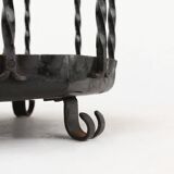 Stylish robust mid-century umbrella stand, France ca. 1950