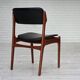 1960s, Danish design by Erik Buch, model 49, pair of chairs, teak wood.