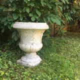 Cement Medici vase, 40cm high