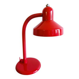 Lampe flexible rouge
