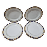 6 porcelain plates