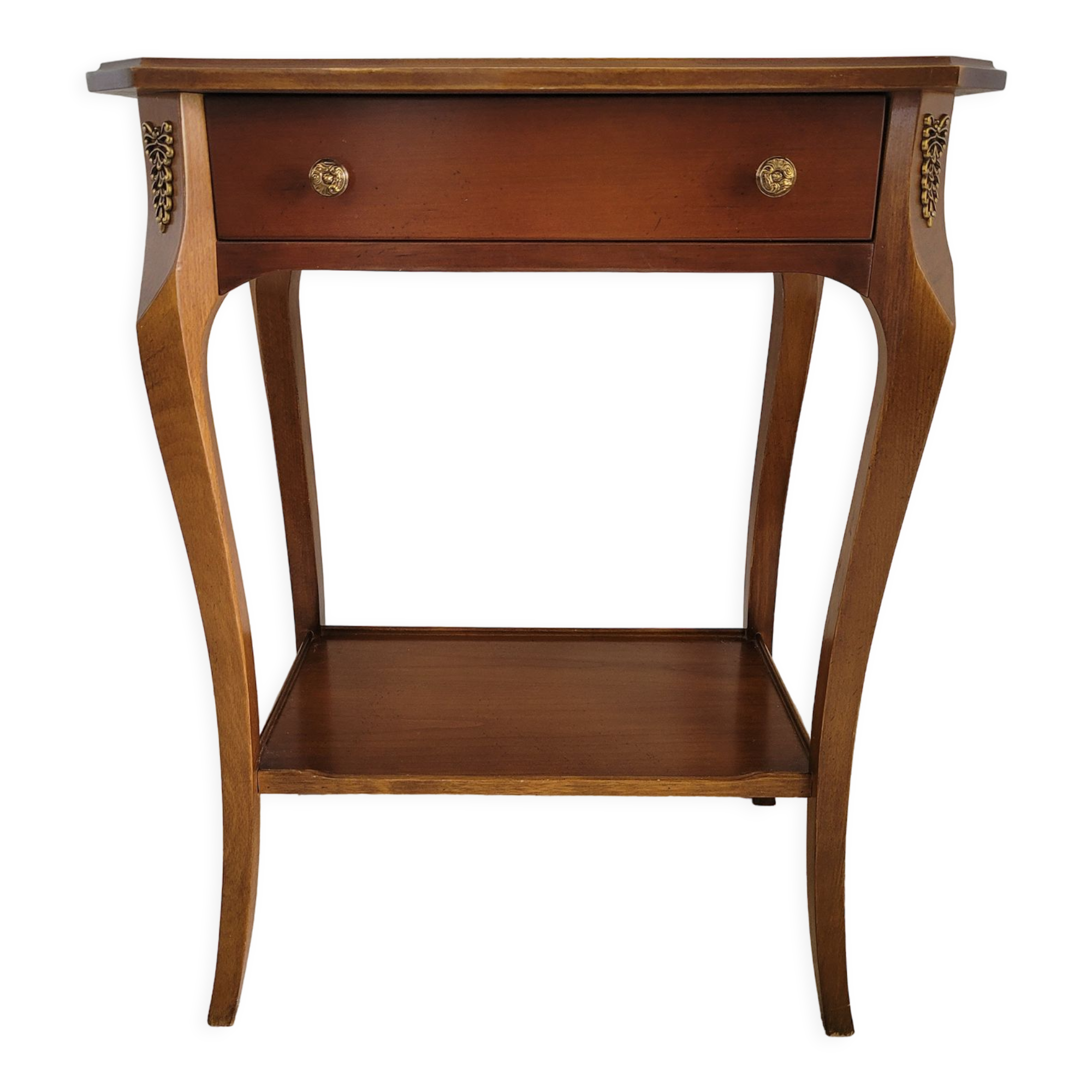 Cherry wood console