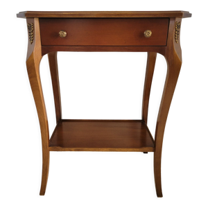console en merisier