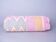 Vintage kantha "Bengal Chevron" pastels