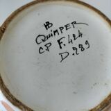 Théière Henriot Quimper rose