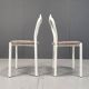 Set of 4 calligaris dining chairs, 1980s