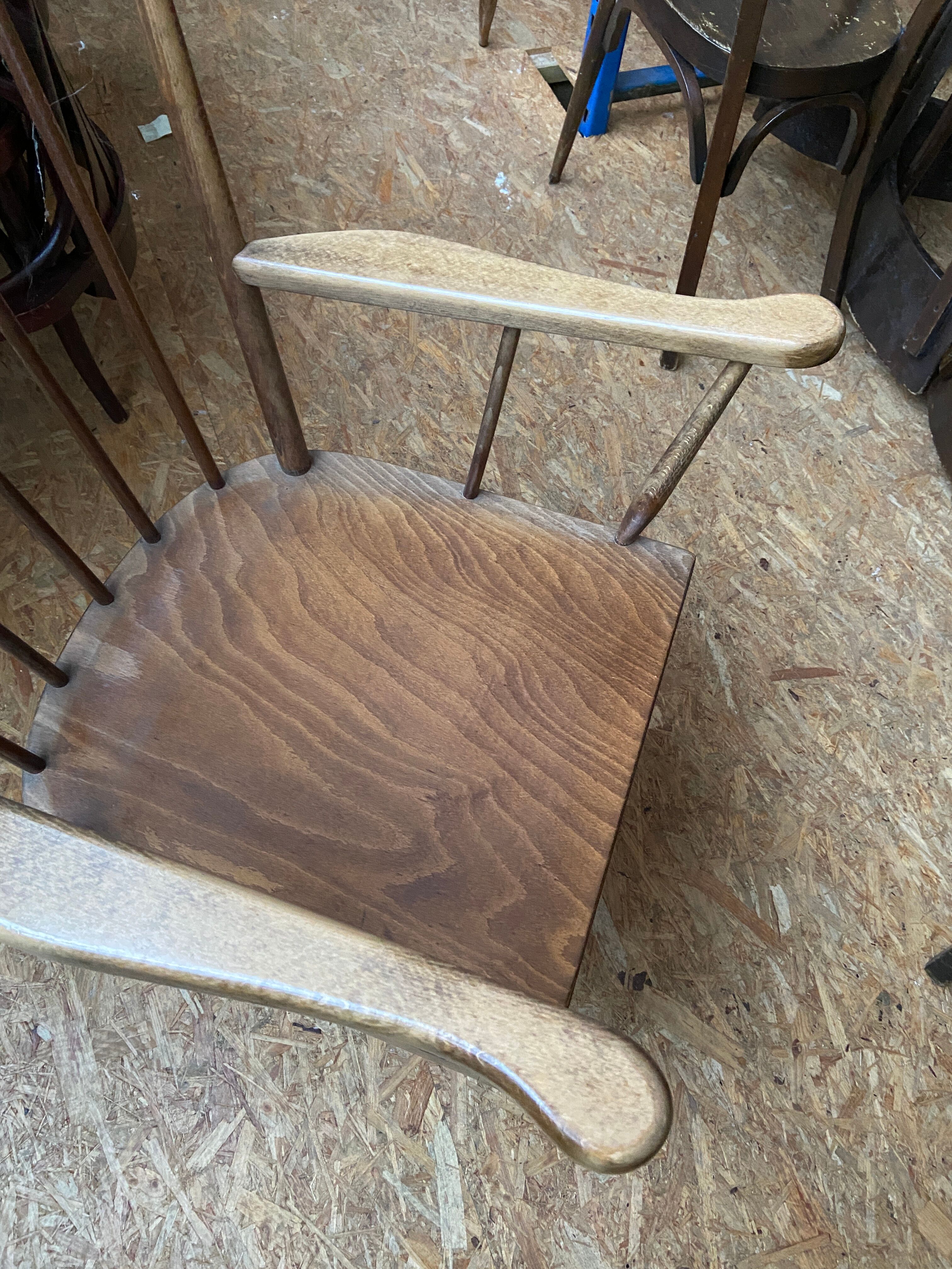 4 armchairs baumann vintage fan 1970