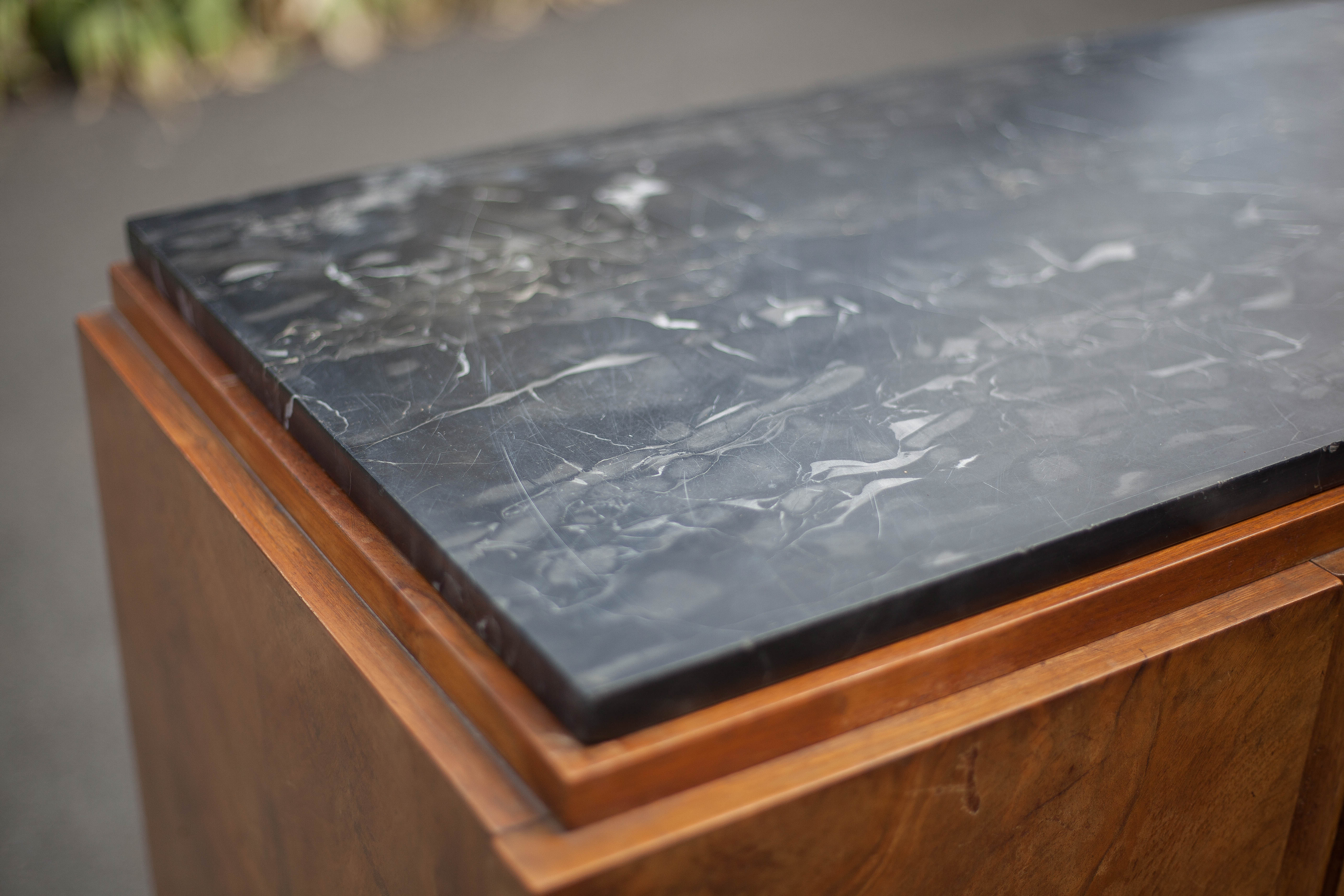 Art Deco signed sideboard, art deco