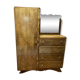 Vintage asymmetrical wardrobe