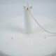 Danish vintage Optima pendant lamp by Hans Due, Fog og Morup, 1973