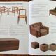 Fauteuil prototype en simili cuir marron par Michel Ducaroy, France années