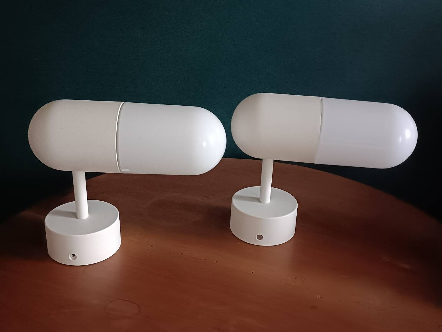 Two vintage Inma Bernúdez wall sconces