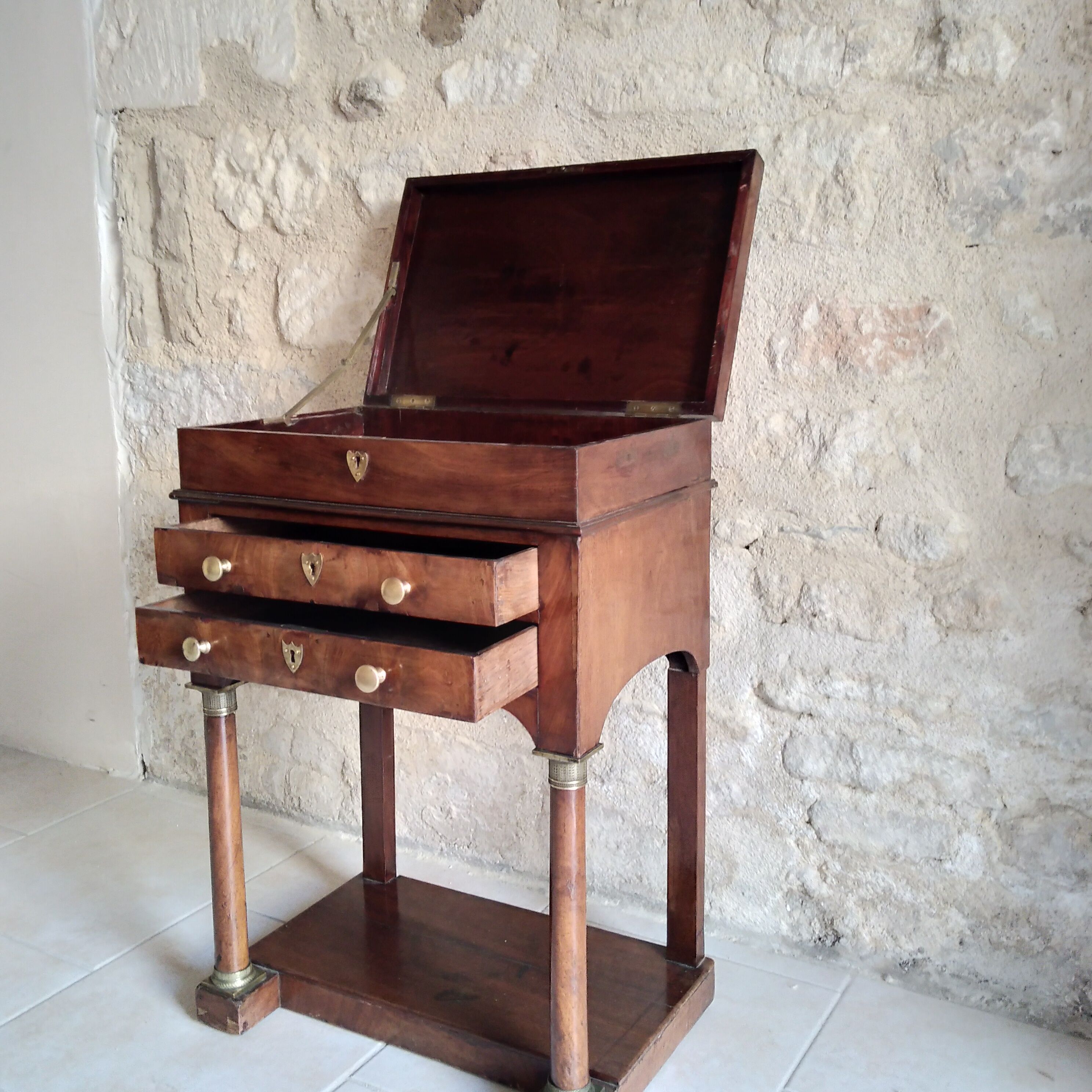 Cutlery set furniture Empire era