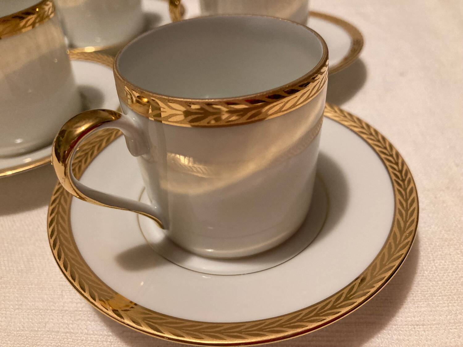 Limosges porcelain coffee cups
