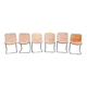 6 vintage Italian chairs from the 70s