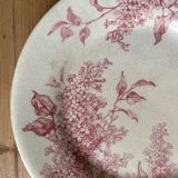 Mismatched series of 4 old “Terre de fer” flat plates