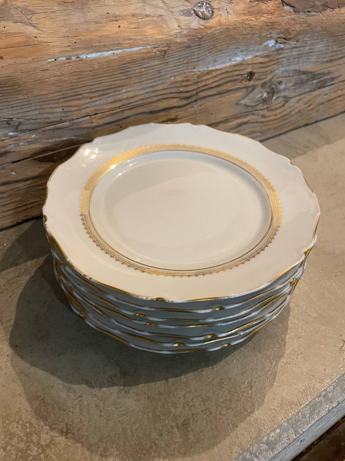 Coffee and dessert service - porcelain in Sologne