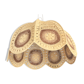 Hanging Lampshade in rafia