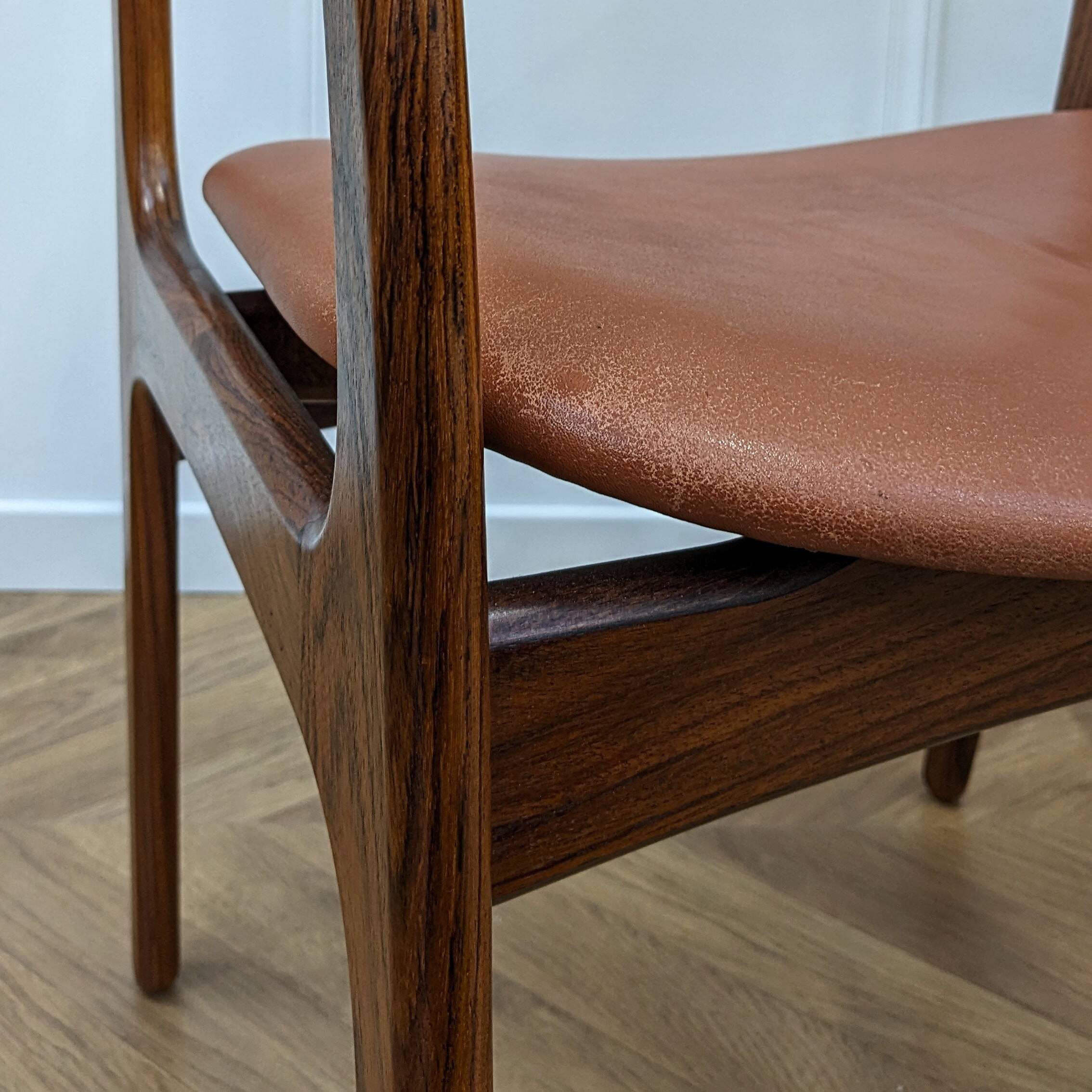 Retro armchair by Erik Buch