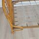 Rattan bed