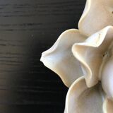 Ceramic flower candle holder