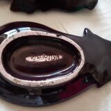 Service signed Vallauris, flat - 4 raviers, good condition