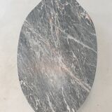 Italian marble leaf shape coffee table, 1980's