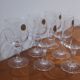 Très Joli Série De 6 Verre A Vin Ambassade En Cristal D'arques