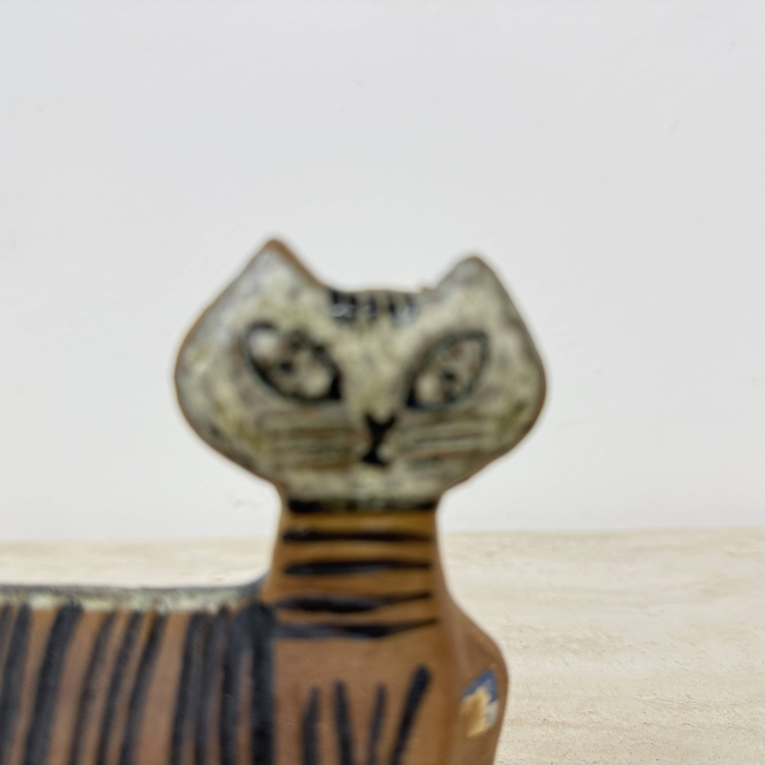 Lisa Larson Ceramic Cat figurine Gustavsberg Sweden