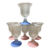 6 coupes à glaces annees 80’s