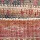 3x13 Rug For Entrway Pale Red Vintage Turkish Runner Rug, 84x394Cm