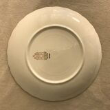 12dessert plates Gien, 1960s