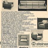 Restored 1954 Steiner Edition Setter Armchair