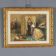 Old painting signed Pietro Michis, interior scene, 19th century.