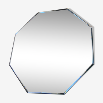 Small octagonal mirror beveled, 21 x 21 cm