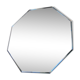 Miroir octogonal biseauté, 21 x 21 cm