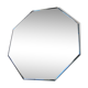 Small octagonal mirror beveled, 21 x 21 cm