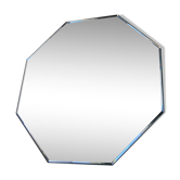 Small octagonal mirror beveled, 21 x 21 cm