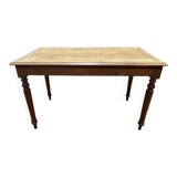 Table bureau en chêne