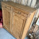 Large antique high oak sideboard