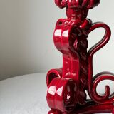 Art Deco slip candlesticks