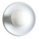 Applique italienne "light ball" esprit Achille Castiglioni, vers 1970