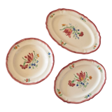 3 dishes Longchamp Trianon collection