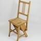 Folding metamorphic library ladder, Arts & Crafts, Vienna, 1900s